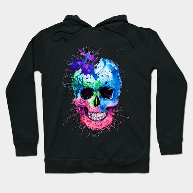 Sugar skull Hoodie by NadzzzArt